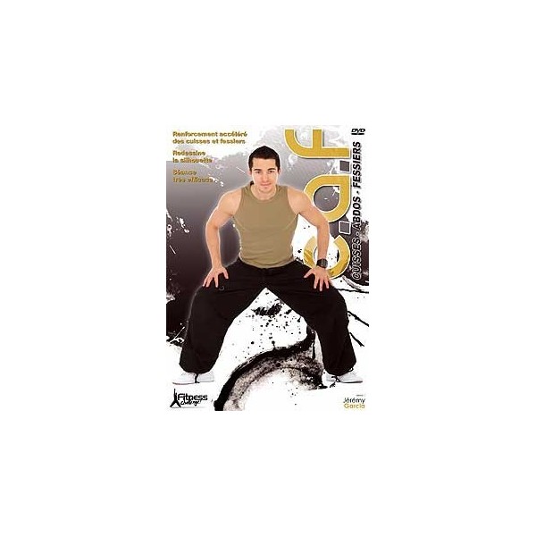 Fitness Challenge : Cuisse / Abdos / Fessiers - Jérémy Garcia (DVD)