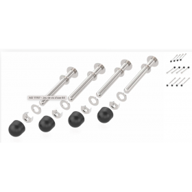 Jeu de vis d'axes pour roues de 200 mm / 8 pouces
