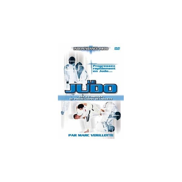 Le judo : les 4 familles de projections détaillées - Marc Verillotte (DVD)