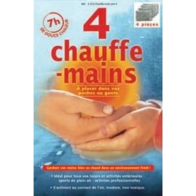 Chauffe-mains (4 pièces)