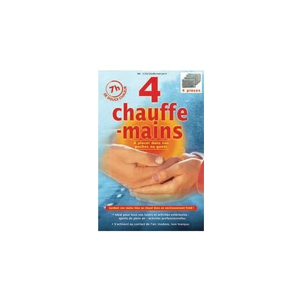 Chauffe-mains (4 pièces)