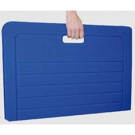 Tapis de sol pliable bleu