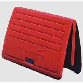 Tapis de sol pliable rouge