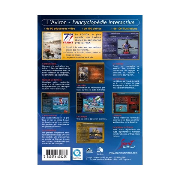 Aviron - L'encyclopédie interactive (Cd-Rom)