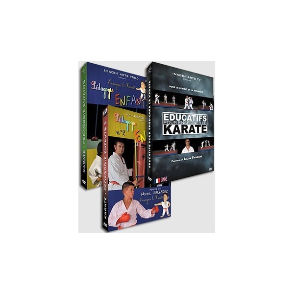 Enseigner les Arts Martiaux - Pack 3 DVD