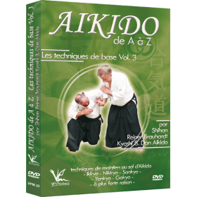 Aikido de A à Z : Techniques de base Vol.3 (DVD)