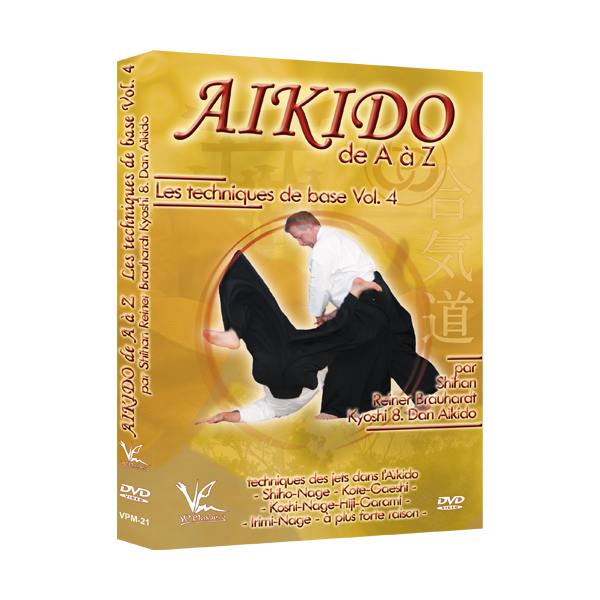 Aikido de A à Z : Techniques de base Vol.4 (DVD)