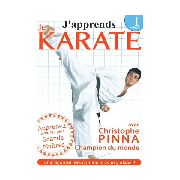 J'apprends le Karaté vol.1 - Christophe Pinna (DVD)