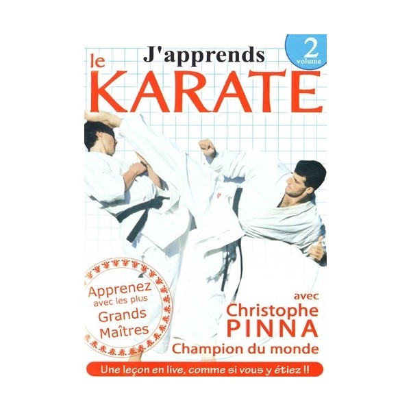 J'apprends le Karate Vol.2 - Christophe Pinna (DVD)