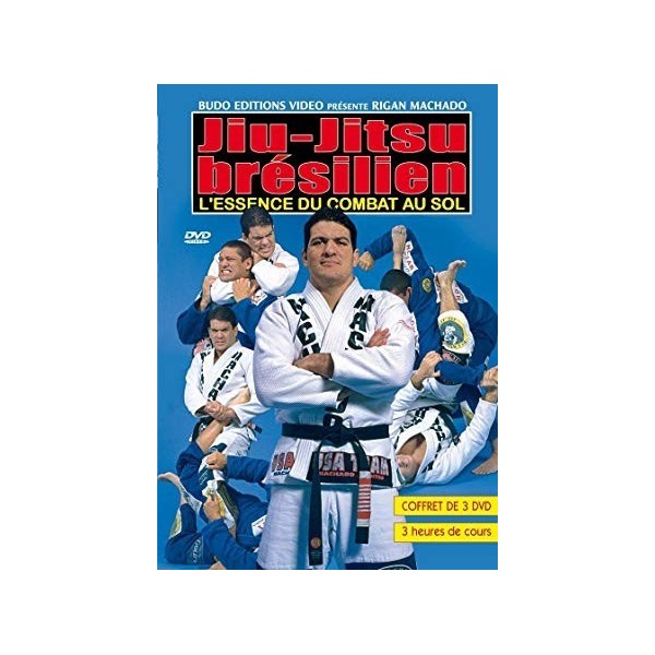 Jiu-Jitsu brésilien - Les secrets de la demi-garde - R. Machado - Pack 3 DVD
